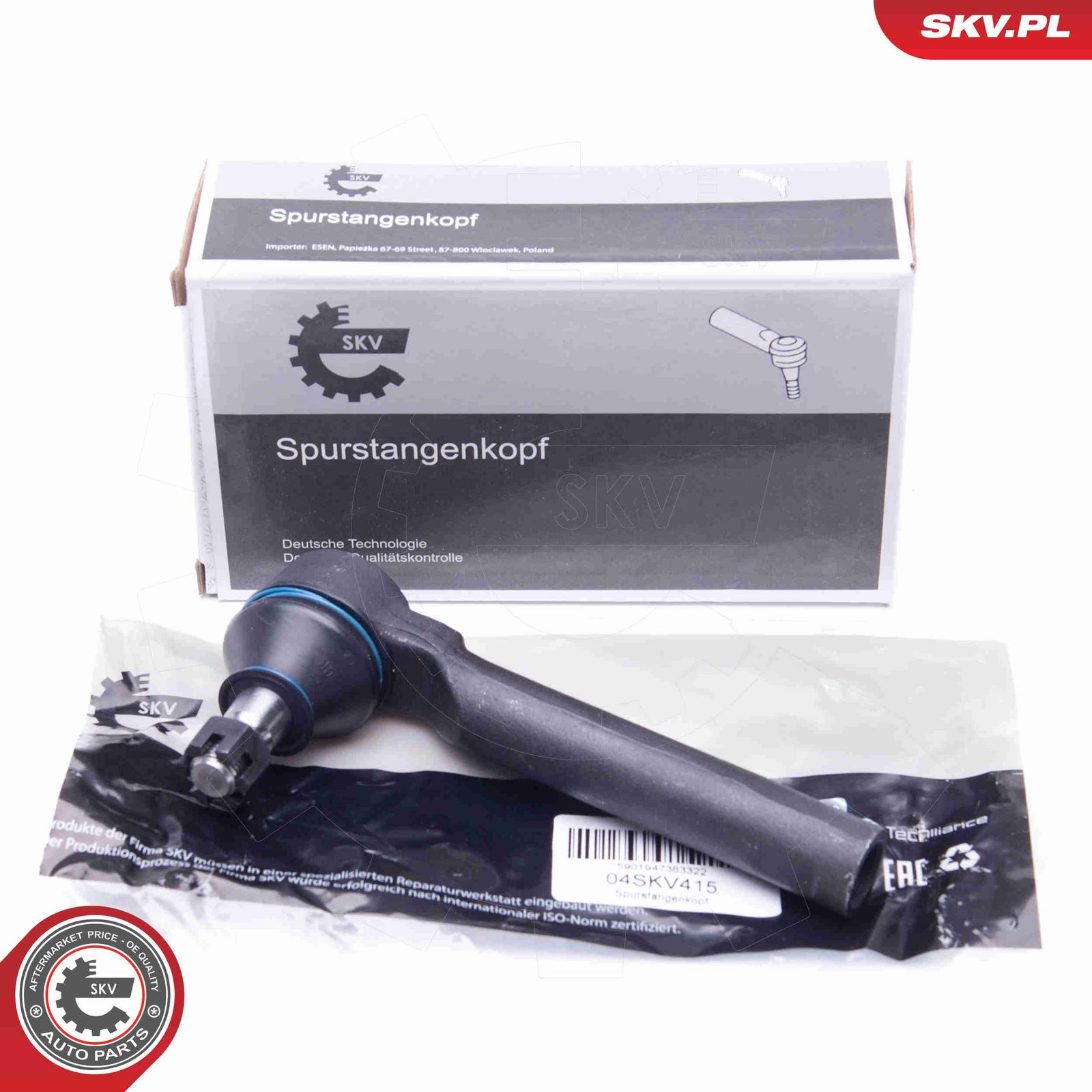 Наконечник поперечной рулевой тяги