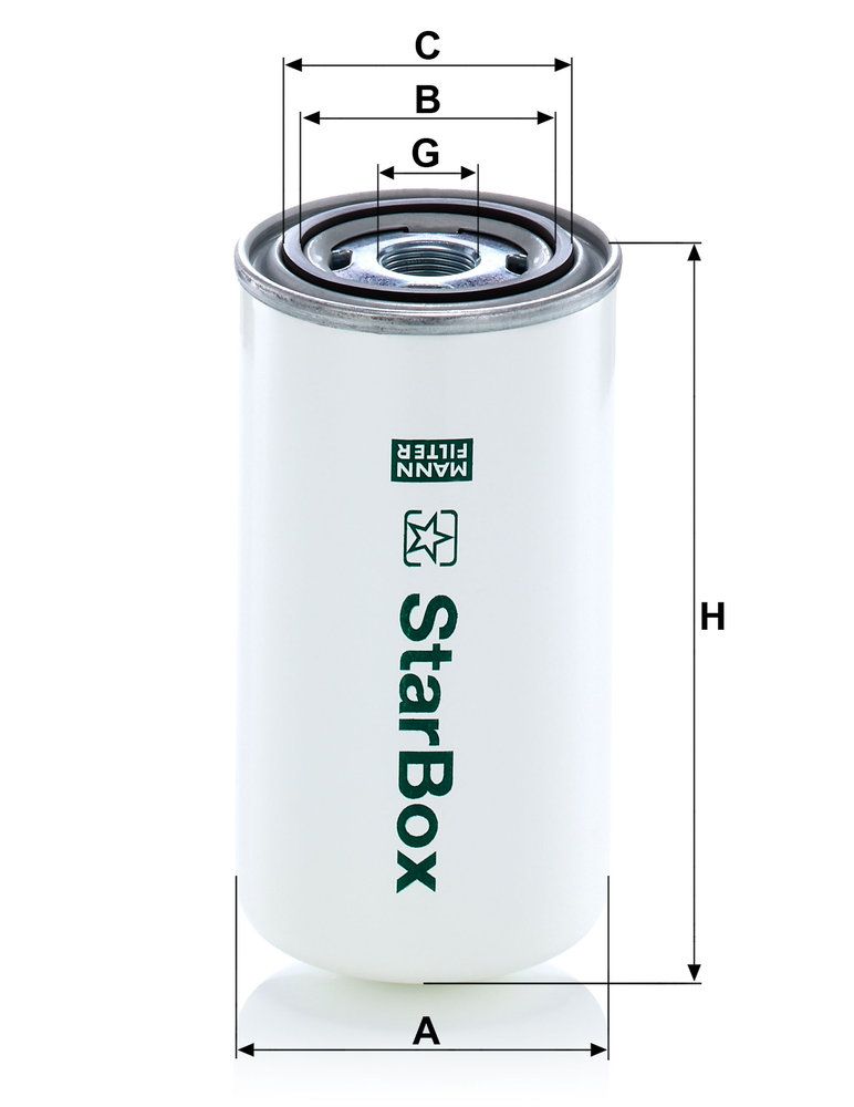 Levně Filtr, technika stlačeného vzduchu MANN-FILTER LB 950/20
