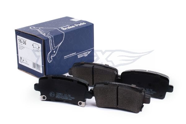 Levně Sada brzdových destiček, kotoučová brzda TOMEX Brakes 16-36
