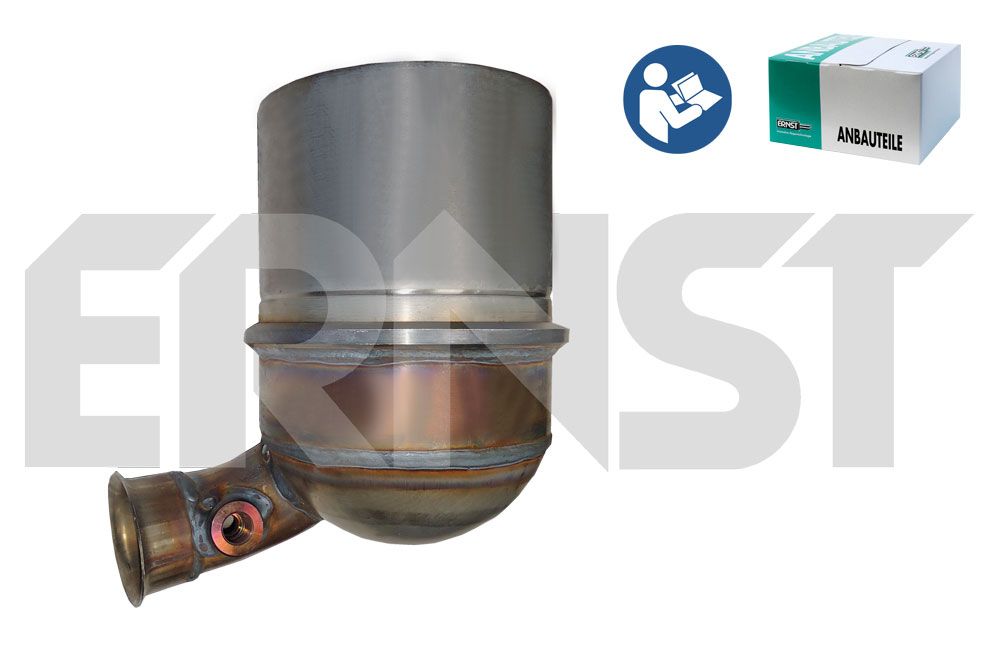 Filtr sadzy / filtr cząstek stałych, układ wydechowy ERNST 921183