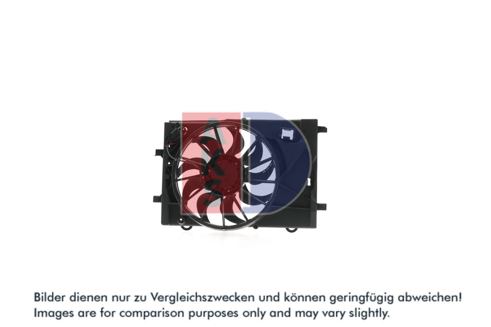 Ventilator, radiator AKS DASIS 158125N