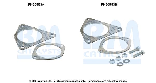 Zestaw montażowy, rura wydechowa BM CATALYSTS FK50553