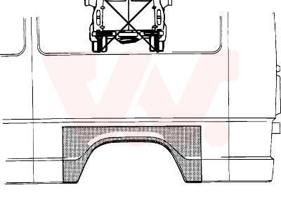 Ściana boczna VAN WEZEL 3070145