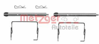 Set accesorii, placute frana METZGER 109-1267