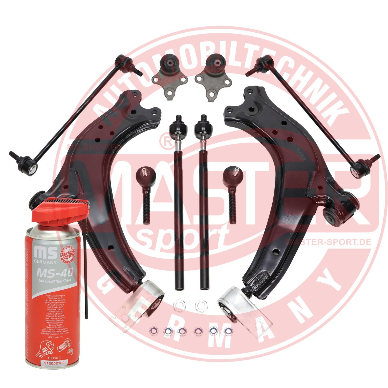 Zestaw wahacza, zawieszenie koła MASTER-SPORT GERMANY 37170/3-KIT-MSP