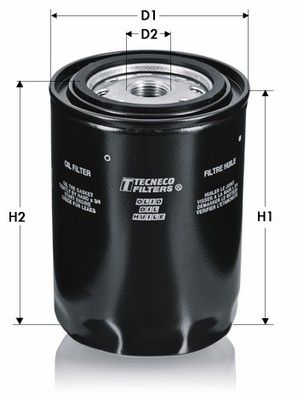 Filtr oleju TECNECO FILTERS OL406