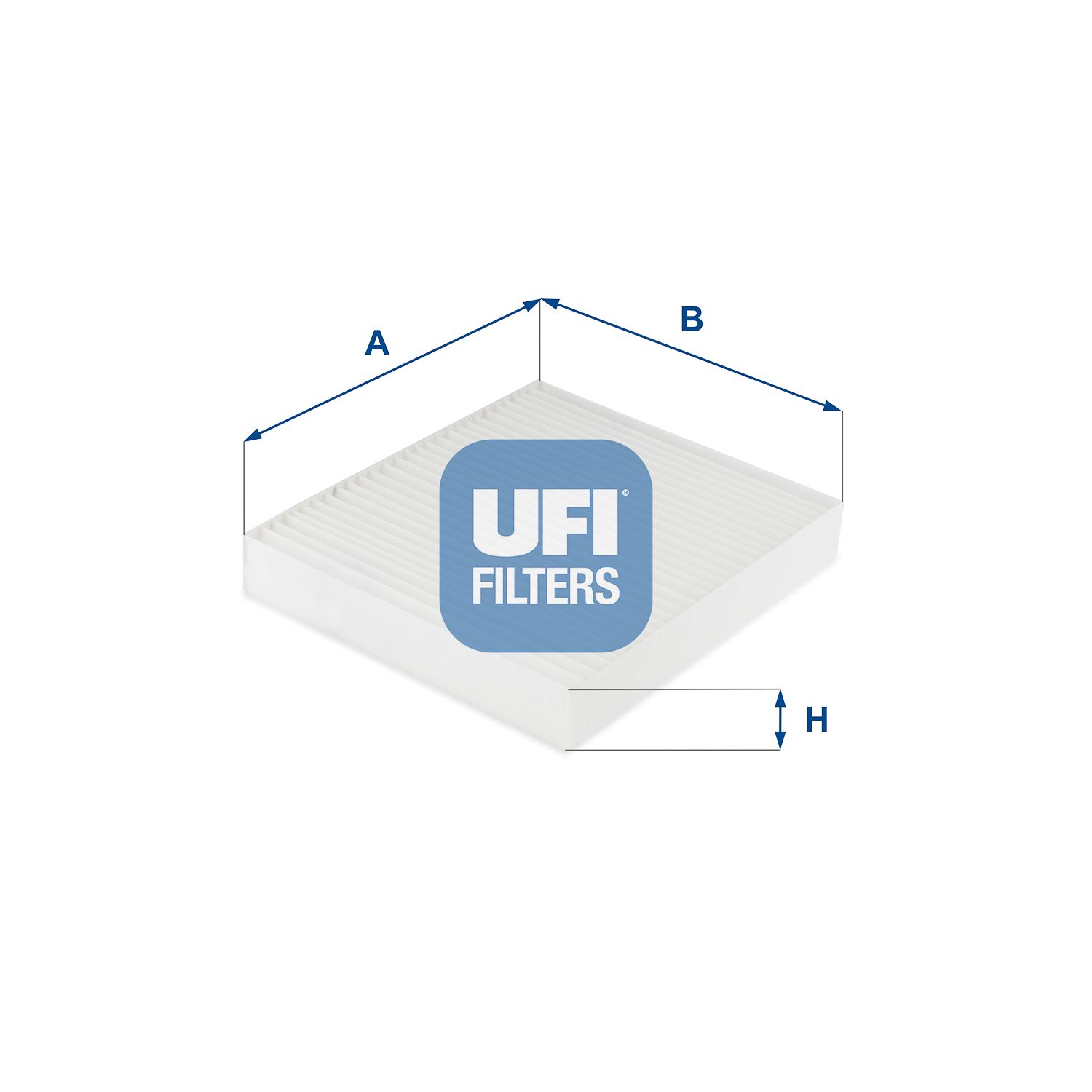 Filtr, vzduch v interiéru UFI 53.249.00