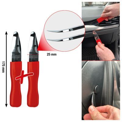 Scula demontare, clipsuri sustinere caroserie KS TOOLS 911.8230