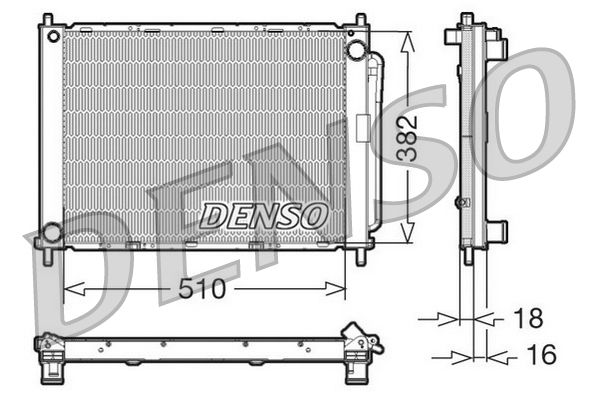 Chladící jednotka DENSO DRM23100