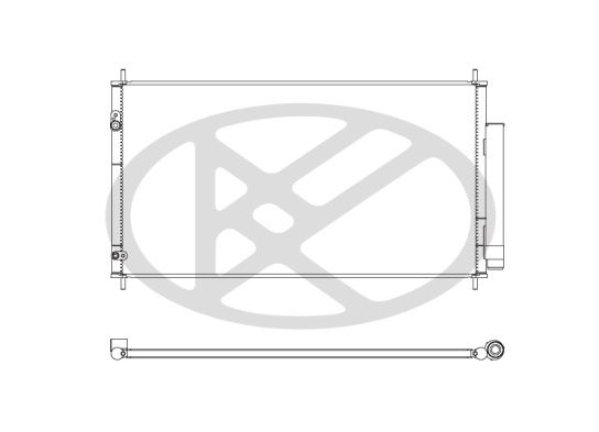 Condensator, climatizare KOYORAD CD080762M