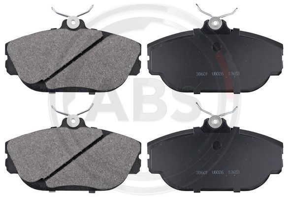 Zestaw klocków hamulcowych, hamulce tarczowe A.B.S. 38601