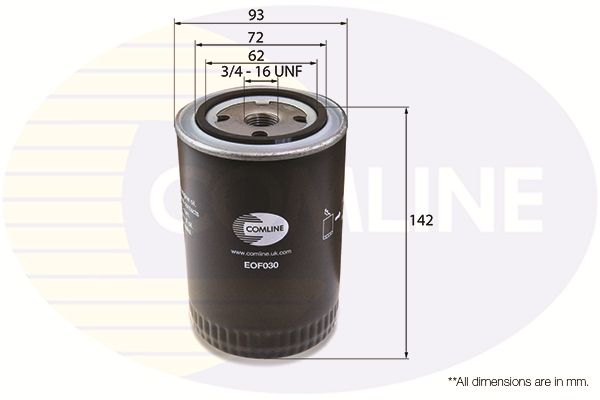 Filtr oleju COMLINE EOF030