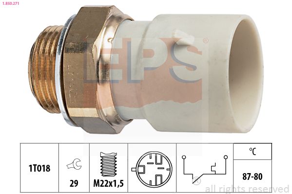 Termoslēdzis, Radiatora ventilators