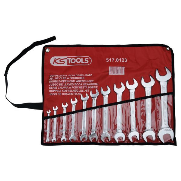 Levně Dvojitý-vidlicový klíč sada KS TOOLS 517.0123