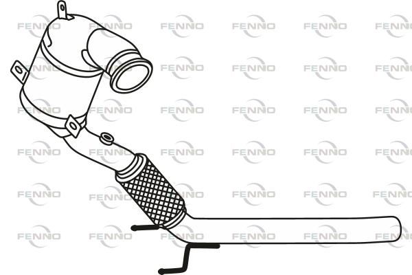 Katalizator FENNO 1K0254515AX