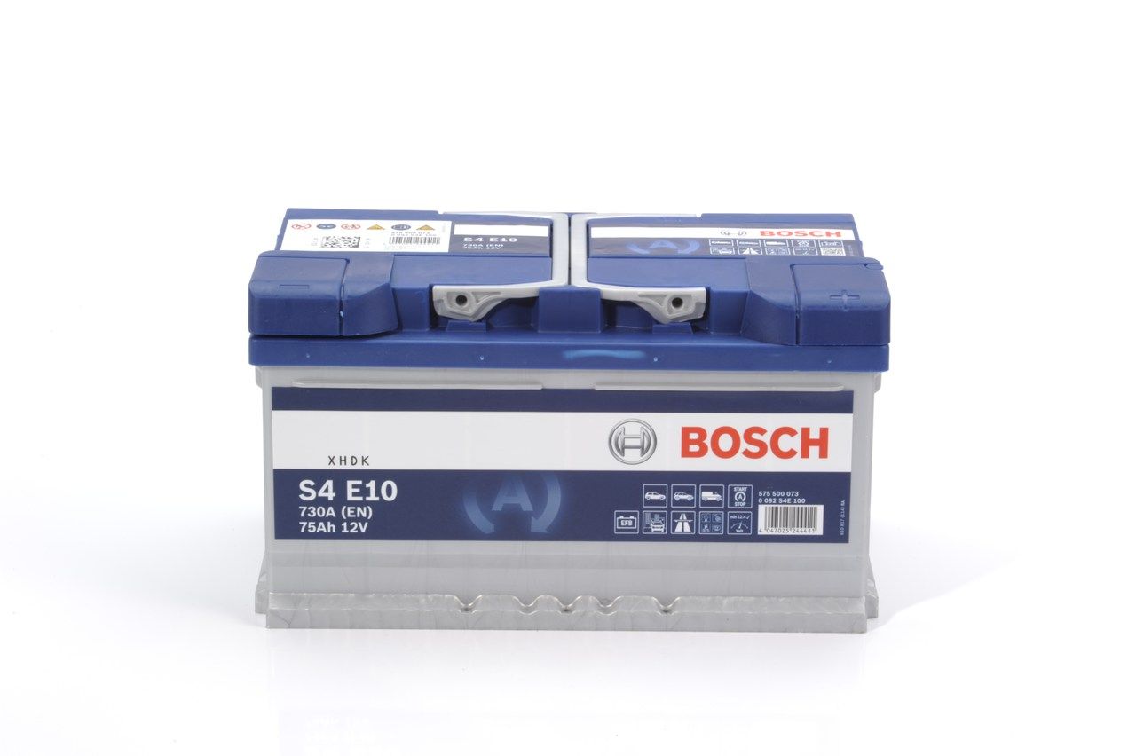 Autobaterie Bosch S4 EFB, 12V, 75Ah, 730A, 0 092 S4E 100