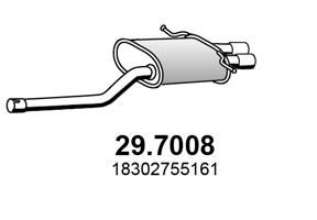 Tłumik końcowy ASSO 29.7008