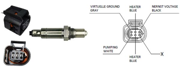 Sonda lambda LUCAS LEB5554