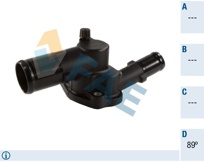 termostat,lichid racire FAE 5321889