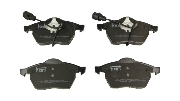 Zestaw klocków hamulcowych, hamulce tarczowe HART 215 261