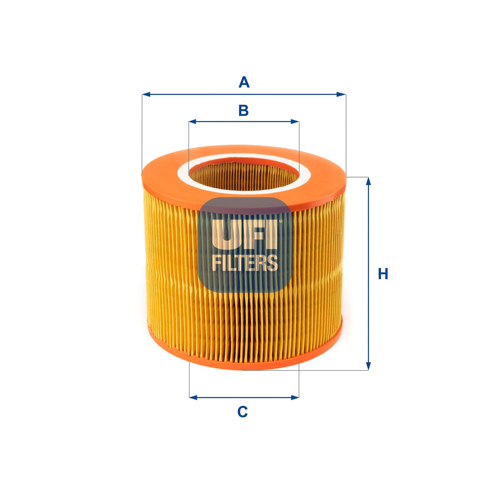Vzduchový filtr UFI 27.354.00