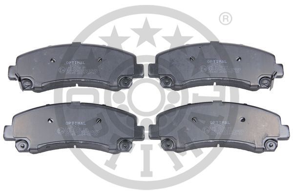 Zestaw klocków hamulcowych, hamulce tarczowe OPTIMAL BP-12562