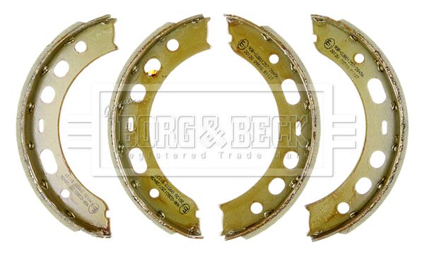 Zestaw szczęk hamulcowych, hamulec postojowy BORG & BECK BBS6392