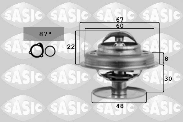 Termostat, środek chłodzący SASIC 4000356
