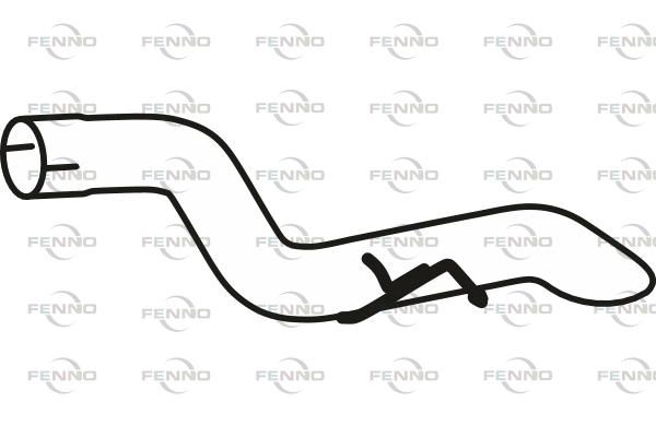 Rura wydechowa FENNO P36114