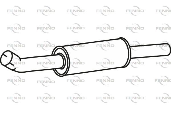 Tłumik środkowy FENNO P30611
