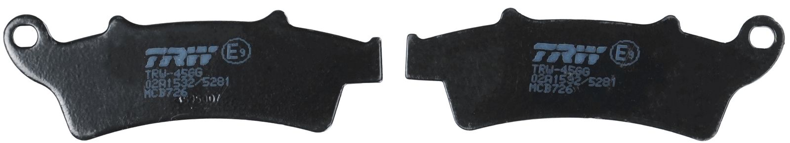 set placute frana,frana disc TRW Organic Allround MCB726