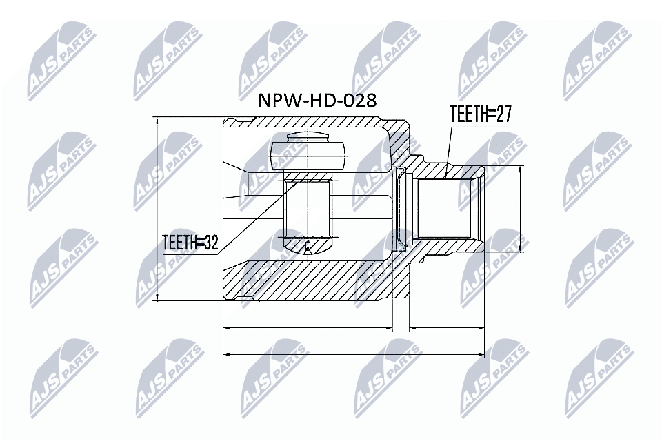 Set articulatie, planetara NTY NPW-HD-028