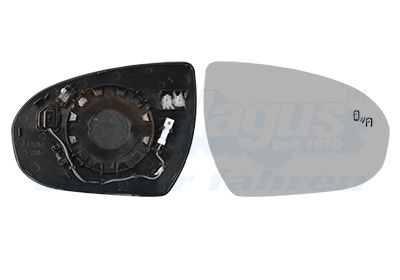 Sticla oglinda, oglinda retrovizoare exterioara VAN WEZEL 8264836