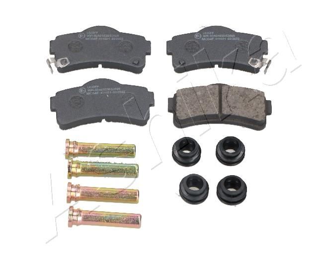 Zestaw klocków hamulcowych, hamulce tarczowe ASHIKA 50-00-MC04