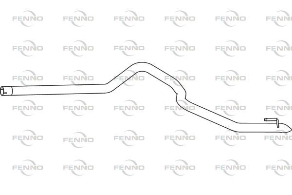 Rura wydechowa FENNO P36101