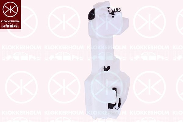 Zbiornik płynu spryskiwacza, szyba KLOKKERHOLM 25013223