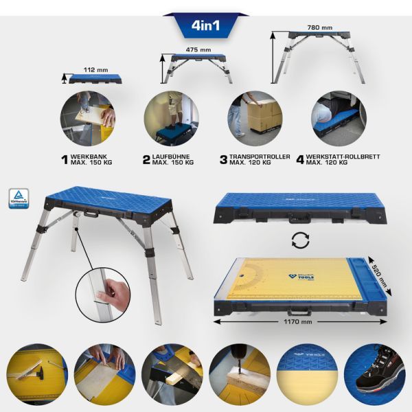 E-shop Dielenská lavica KS TOOLS BT180000
