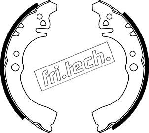Zestaw szczęk hamulcowych FRI.TECH. 1026.344