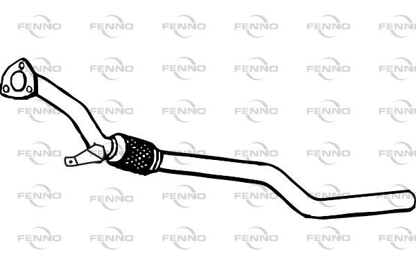 Rura wydechowa FENNO P72103
