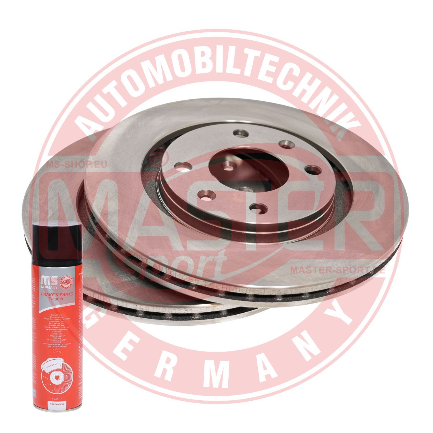 Tarcza hamulcowa MASTER-SPORT GERMANY 24012001331-SET-MSP