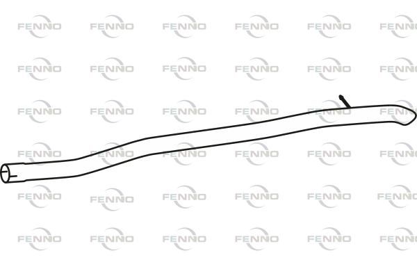 Rura wydechowa FENNO P23116