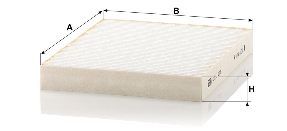 Levně Filtr, vzduch v interiéru MANN-FILTER CU 23 003