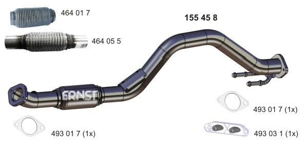 Rura wydechowa ERNST 1K0254305K