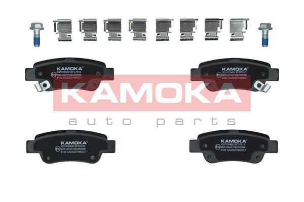 Sada brzdových platničiek kotúčovej brzdy KAMOKA JQ1018466