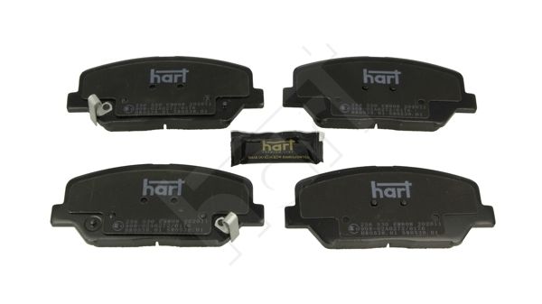 Zestaw klocków hamulcowych, hamulce tarczowe HART 256 530