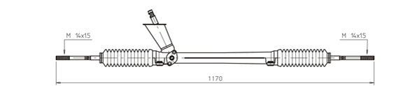 Řídicí mechanismus GENERAL RICAMBI WW4042