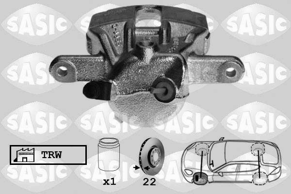 Zacisk hamulca SASIC 6504010