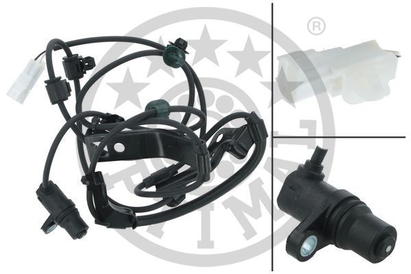 Czujnik, prędkość obrotowa koła OPTIMAL 06-S897