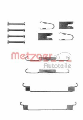 Set accesorii, sabot de frana METZGER 105-0789