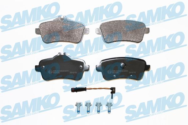Sada brzdových destiček, kotoučová brzda SAMKO 5SP1817A